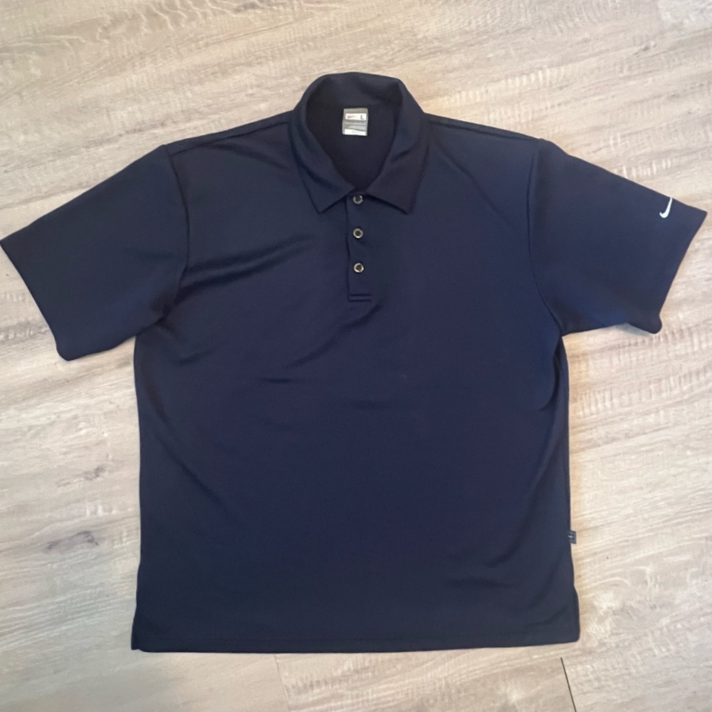 Nike Men's Dark Blue Polo Shirt